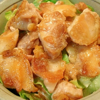 鶏の味噌マヨ丼